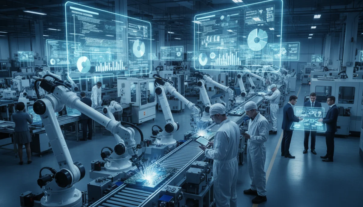 AI and automation transforming industries, highlighting workforce development needs.