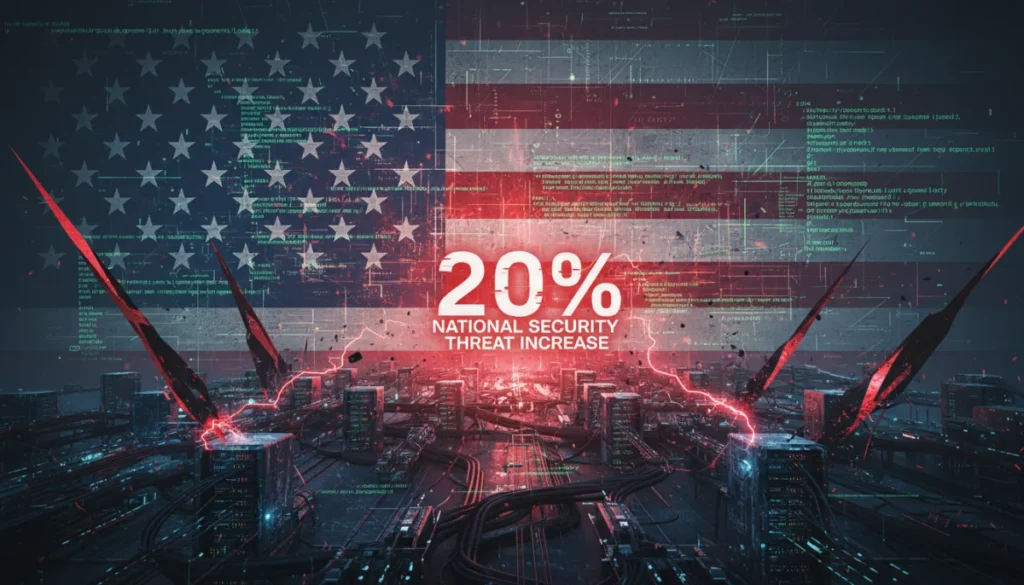 National Security Update: Cyber Threats Surge 20% in Six Months