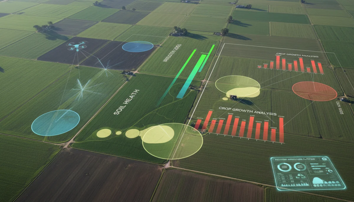Precision agriculture technologies optimizing crop fields