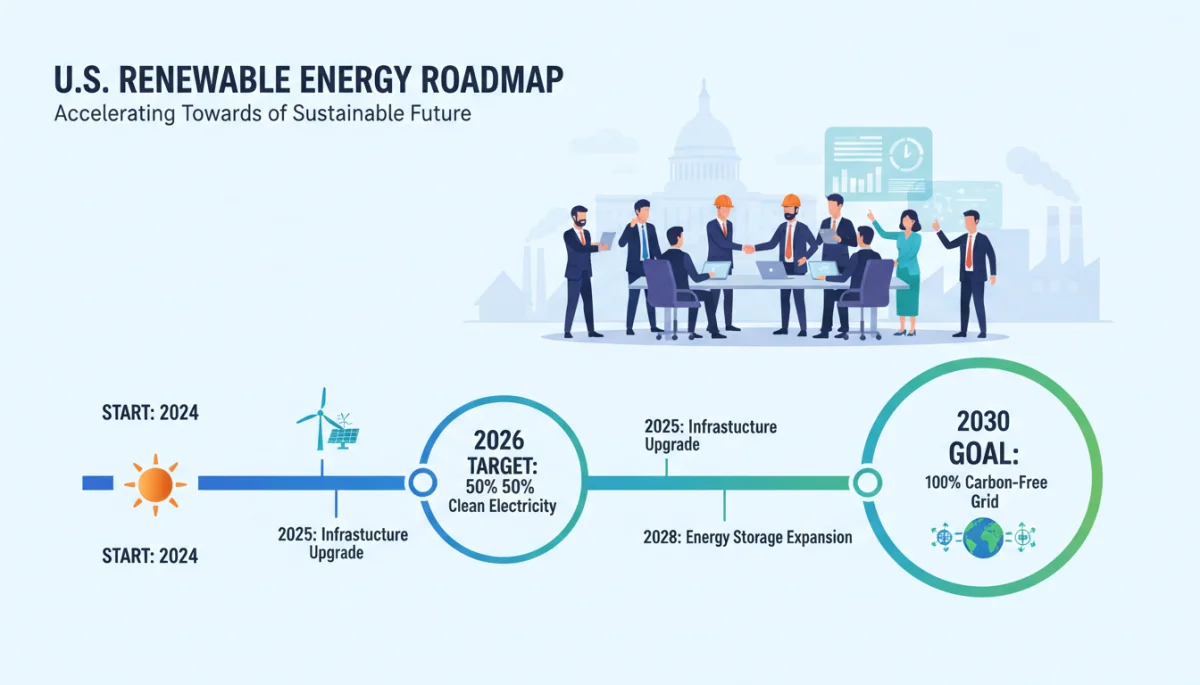 Roadmap to 50 percent renewable energy by 2030