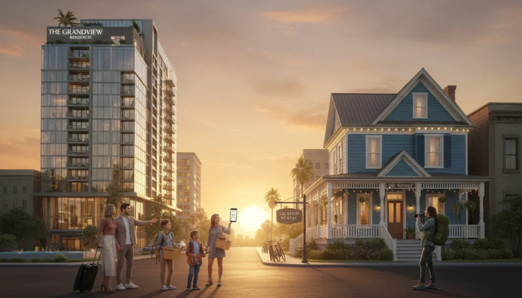 2026 US Accommodation Trends: Hotels vs. Vacation Rentals