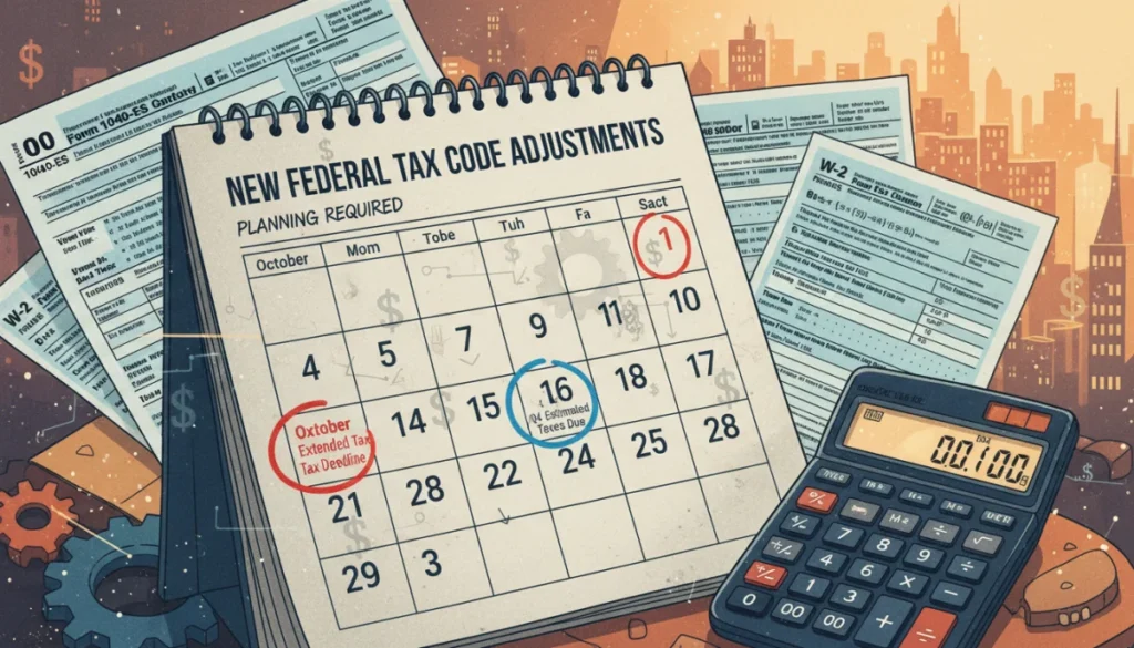 2026 Federal Tax Code Adjustments: What You Need to Know